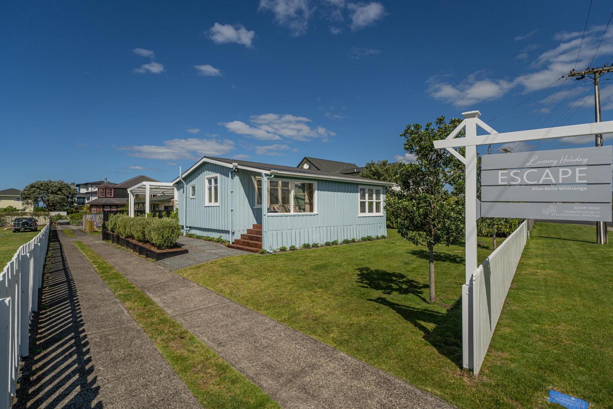 Blue Belle Cottage Whitianga Exteriér fotografie