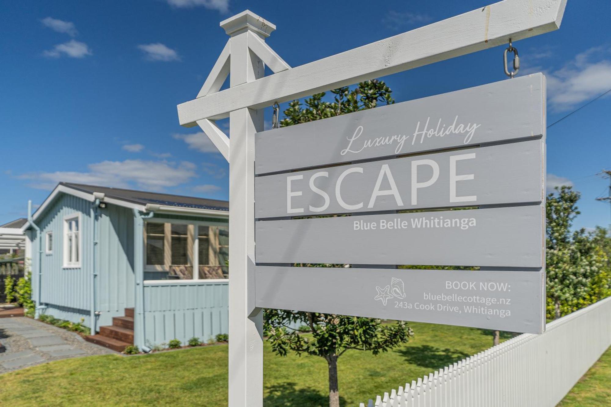 Blue Belle Cottage Whitianga Exteriér fotografie